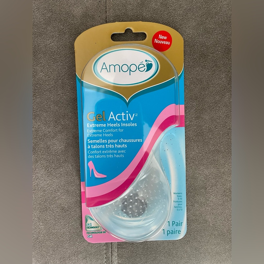 Amope Gel Activ Extreme Heels insoles